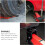 Car Rubber Jack Pad Auto Jack Pad Adapter Frame Rail Protector Black 2