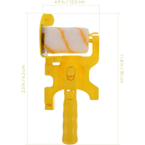 Wall Paint Brush Paint Roller Roller Brush Plastic Convenient to Use Light Weight 1