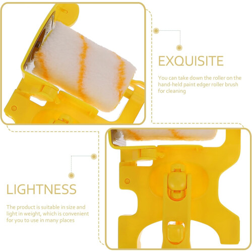 Wall Paint Brush Paint Roller Roller Brush Plastic Convenient to Use Light Weight 2