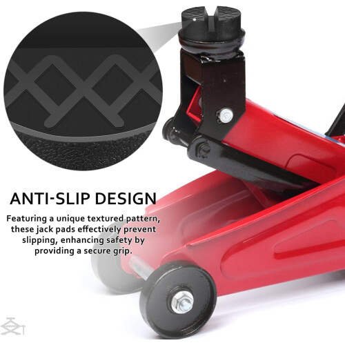 τεμάχια Universal Rubber Jack Stand Pad για Jack Αυτοκινήτου για Ανυψωτικό Οχήματος Συμβατό με RV 2