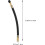 Adaptador universal de bomba de extensão de borracha 210mm do extensor do pneu 2