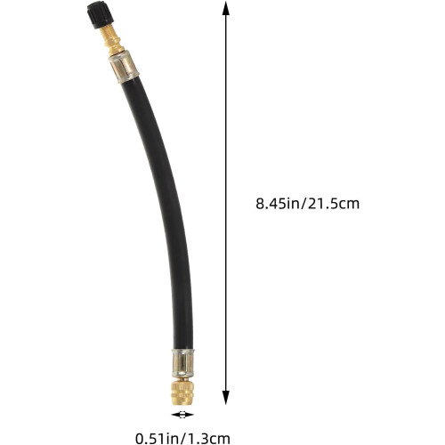 Adaptador universal de bomba de extensão de borracha 210mm do extensor do pneu 1