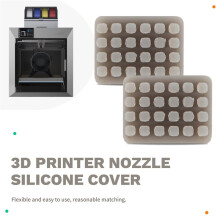 Nouveau Lot de 5 Manchons en Silicone pour Buses de Nettoyage de Pièces D'Imprimante 3D pour QIDI Max 4