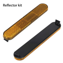 For  6 Rear Side Cover and Reflectors for Mijia 6 Electric Scooter Reflective Decorative Cover Parts Cover