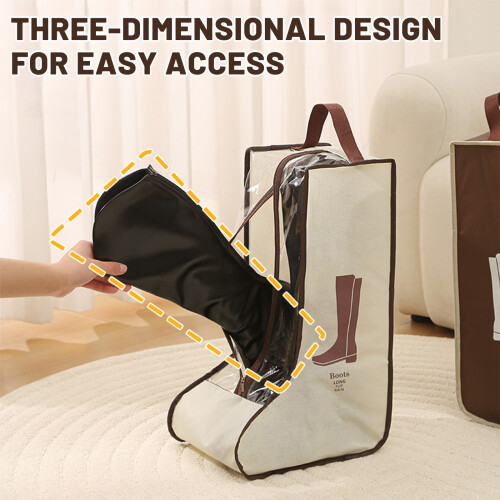 2Pcs Shoe Pouches Moisture Prevention Boot Organiser Storage Bag 1