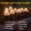 20LED Solar Lights Solar Mushroom Multi Function Outdoor Garden Pathway Stake Lights 8 modes 5