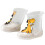 Couvre-chaussures de pluie imperméables imprimés de- orange1 M 7