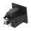 8X AC 125V 15A Panel Mount US Outlet Power Socket Black 4