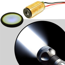 Krachtige Witte Lasermodule voor Autoverlichting, Zoeklicht, Lichtbundel -  Koper, 12V, Blauw Naar Wit, Hoge Helderheid