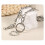 Adjustable Metal Shoe Charm Interchangeable Detachable-Silver 5