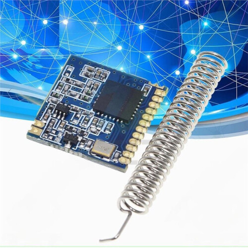 Módulo Transceptor LoRa SX1278 de 433MHz, Placa de Comunicação Sem Fio de Longo Alcance com Antena e Interface SPI 1