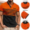 (White, S) Polo rayé d'été pour homme, manches courtes, style décontracté 4