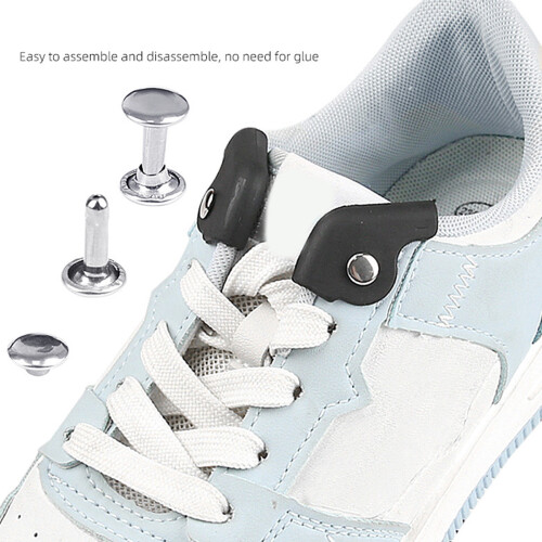 Silicone Shoe Edge Guard Prevents Hole Damage Easy-Black 1