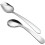 8pcs Curved Spoon for Patients Adaptive Eating Utensils Angled Spoon for Old Man Tableware 3