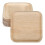 50 Disposable  Leaf Plates, 8inch(20cm) , Eco Friendly Biodegradable Compostable Plates 9