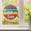Orgulho mês pendurado sinal arco-íris decoração madeira parede placa 8