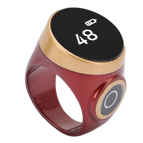 Intelligenter Ringzähler 75 mAh Einstellbar rotes Digital-LCD