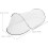 Pop up Mosquito Net para cama com conforto respirável e material de nylon leve 2