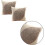 2pcs Leaves Pattern Linen Pillow Covers Minimalist Chic Sofa Pillowcase Creative Decorative 7