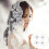50pcs Butterfly Craft Decorations White Metal Cloth Simulation Three-Dimensional 6