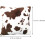2pcs Cow Pattern Sofa Pillowslip Plush Throw Pillow Covers Reusable 2