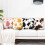 2pcs Cow Pattern Sofa Pillowslip Plush Throw Pillow Covers Reusable 7