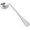 4 piezas de cubiertos curvos autoalimentables de acero inoxidable, cuchara angular, cuchara curva 7