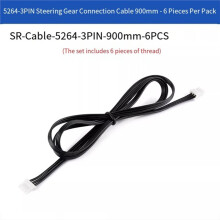 5264-3PIN Servo Cable 6PCS 900mm Extension Leads for ST SC CF Series Servos for RC Models Robotics and DIY Projects