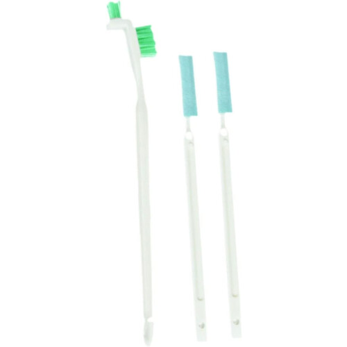 6sets Bottle Brush Cleaner Handle Ergonomic Scrub Brush for Small Detailing 1