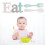 3pcs Wooden Eat Sign Wall Decor Set Fork and Spoon 5