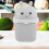 Compact Mini Trash Can with Lid, Creative Cute Cartoon Style Plastic Waste Bin for Desktop Use 6