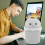 Compact Mini Trash Can with Lid, Creative Cute Cartoon Style Plastic Waste Bin for Desktop Use 7