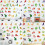 Letter Wall Sticker PVC Cartoon Fruit and Vegetable Pattern Self-Adhesive Educational Decal 3
