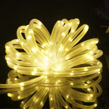 32m300LED Solar powered Fairy String Rope strip Lights Waterproof Outdoor garden Warm White