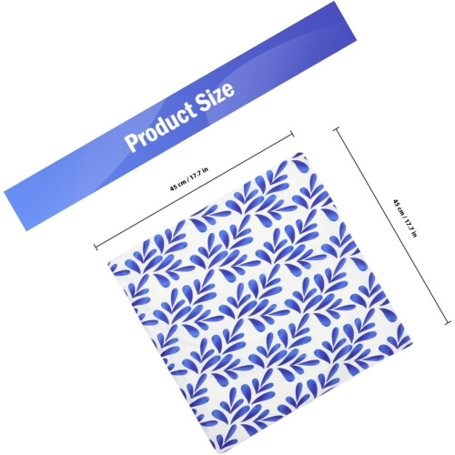 4pcs Short Plush Square Throw Pillow Protector Sofa Cushion Covers Blue Decorative 1