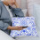 4pcs Short Plush Square Throw Pillow Protector Sofa Cushion Covers Blue Decorative 5