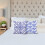 4pcs Short Plush Square Throw Pillow Protector Sofa Cushion Covers Blue Decorative 7