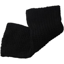 Scarf Winter Knitted Wool Scarf (black)