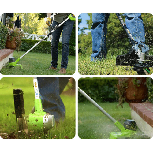 Reservespole og deksel til Greenworks-trådtrimmer   6 spoler 2