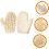 Ensemble de 2 gants exfoliants en sisal naturel pour le corps 3