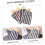 Lot de 4 gants de douche exfoliants pour le corps et le corps 8