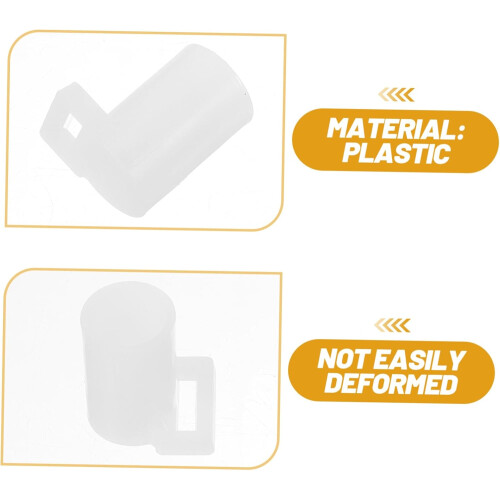 4pcs Bed Net Bracket Rod Tips Plastic Pole Covers for Insect Netting Mosquito Net Pole Foot Covers 1