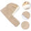 Kerstmuts met geweien, pluche, winddicht, winterkleding 6