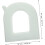 3pcs Waterproof Rubber Bathtub Drain Cover with Pull Ring and Beaded Chain 2