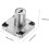 Stainless Steel Cabinet Lock Drawer Lock Silver Smooth Surface Highly Resistant 2