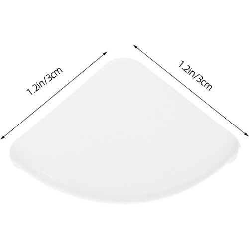 50pcs White Plastic Table Corner Guards with Impact Protection and Versatile Fit 1