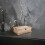 Vintage Hinged Lid Wooden Box Large Capacity Light Brown Book Shaped Keepsake Storage Box 7