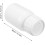 Lot de 12 flacons de réactifs fluorés blancs épais de 50 ml, à large ouverture et étanches. 2