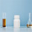 Lot de 12 flacons de réactifs fluorés blancs épais de 50 ml, à large ouverture et étanches. 5
