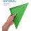 8pcs Plastic Corner Protectors for Foosball Table Triangle Guards Cushions Easy to Install Clean Safe 6